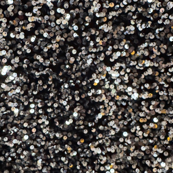 Women’s Boston Proper Silver Black Sequin Jacket Size Medium New - Picture 6 of 6